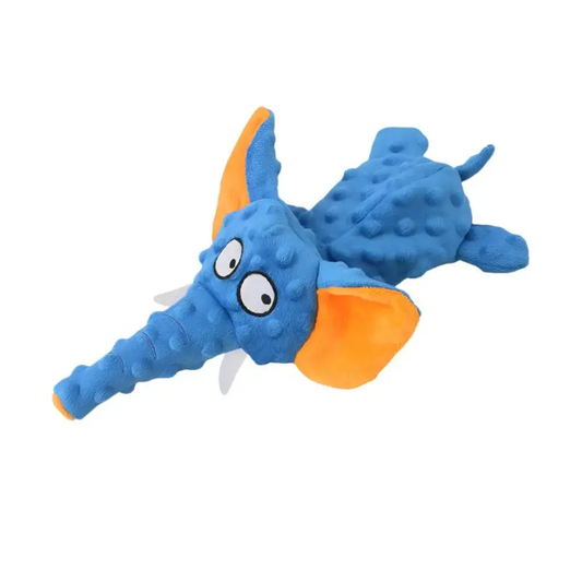 Plüsch-Elefant Hundespielzeug – Beißfest & Kuschelig - Happylittlepaws