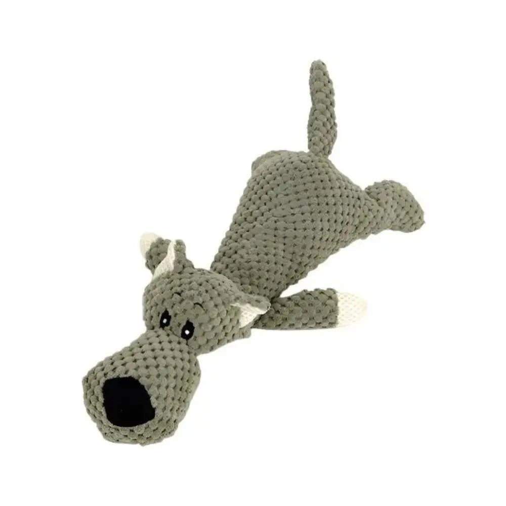 Beißfestes Plüsch-Hundespielzeug für kleine Hunde 28cm - Happylittlepaws