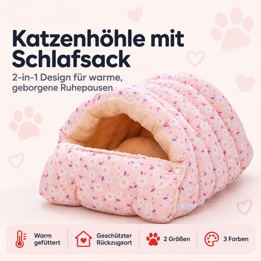 Katzenhöhle – Warm, Geborgen & Kuschelig