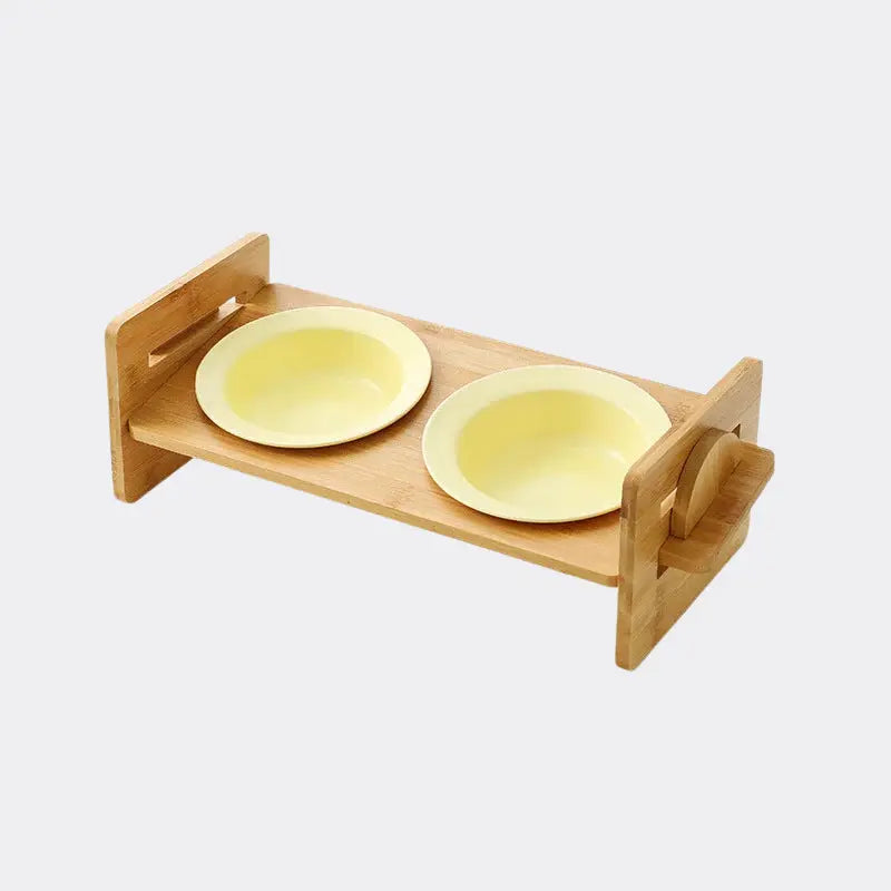 Bambus-Keramik Futternapf – Erhöht & ergonomisch Generic