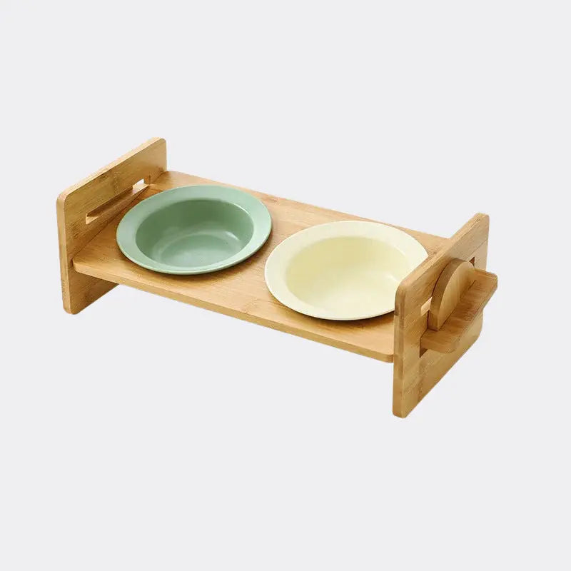 Bambus-Keramik Futternapf – Erhöht & ergonomisch Generic