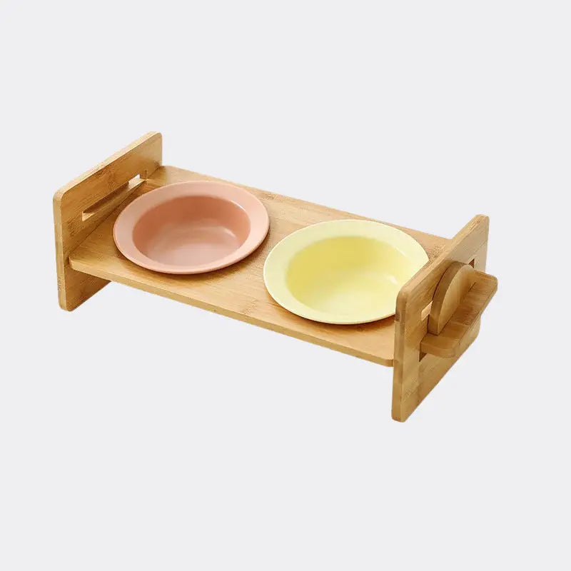 Bambus-Keramik Futternapf – Erhöht & ergonomisch Generic