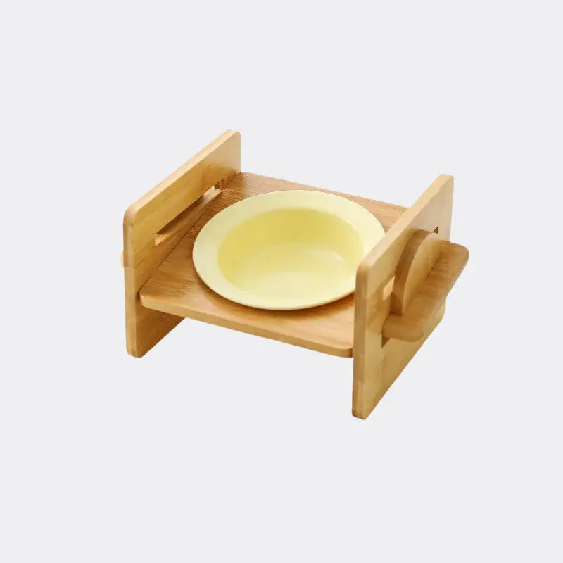 Bambus-Keramik Futternapf – Erhöht & ergonomisch Generic