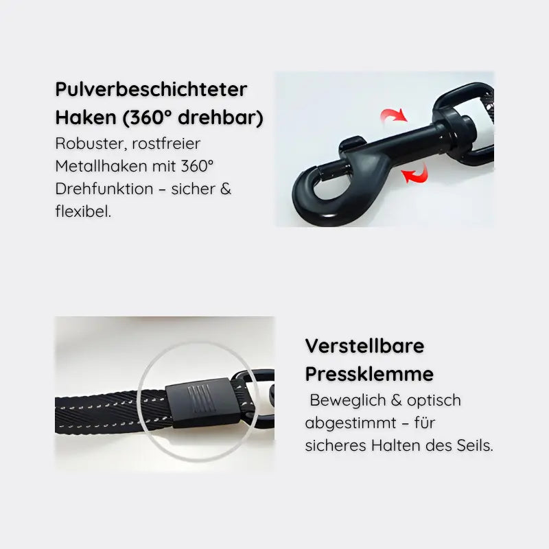 Flexi-Hundeleine mit Spender – Reflektierend & Sicher Generic