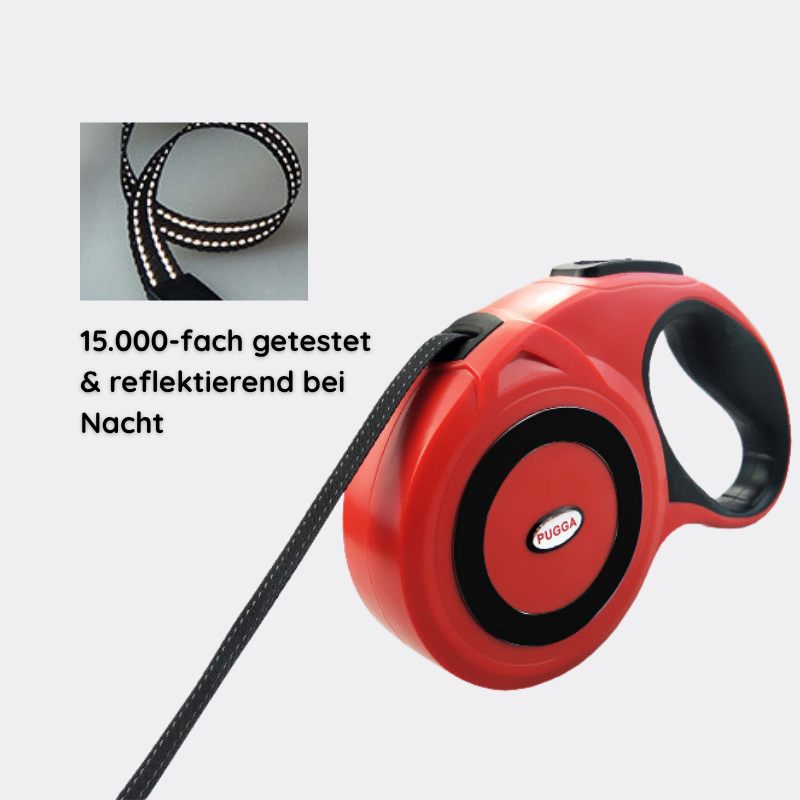 Flexi-Hundeleine mit Spender – Reflektierend & Sicher Happylittlepaws