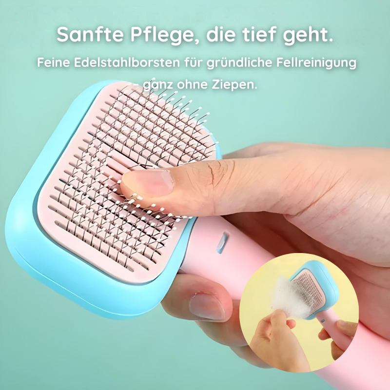 Haustierbürste wiederverwendbar – Für Fell & Massage - Happy Little Paws
