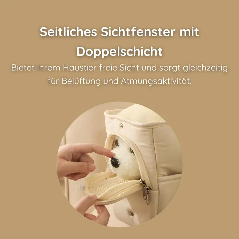 Haustiertragetasche – Für Katzen & kleine Hunde - Happylittlepaws