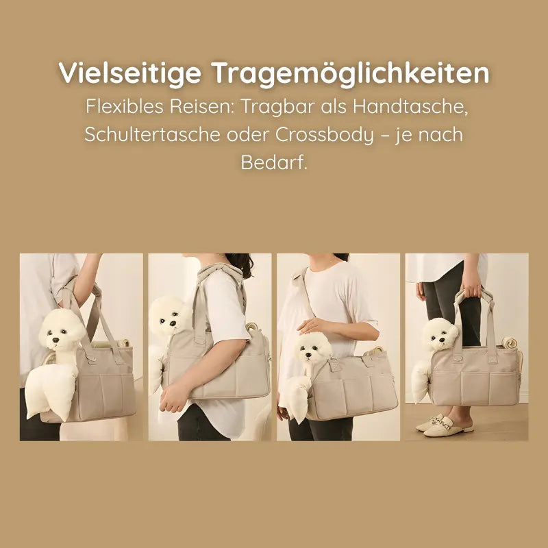 Haustiertragetasche – Für Katzen & kleine Hunde - Happylittlepaws