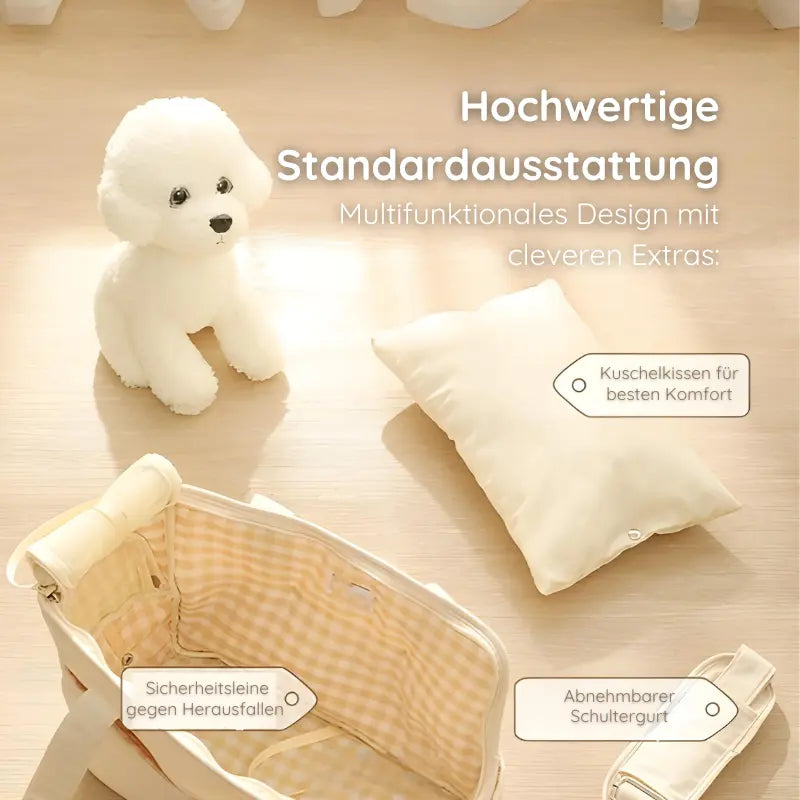 Haustiertragetasche – Für Katzen & kleine Hunde - Happylittlepaws
