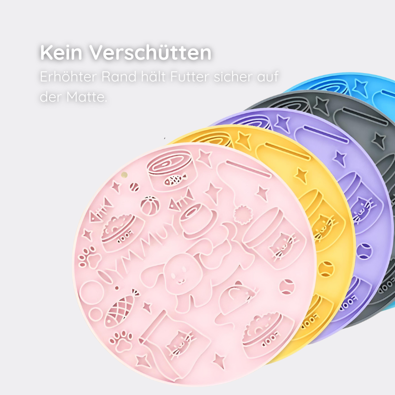 Rutschfeste Leckmatte – BPA-frei für Hunde Happylittlepaws