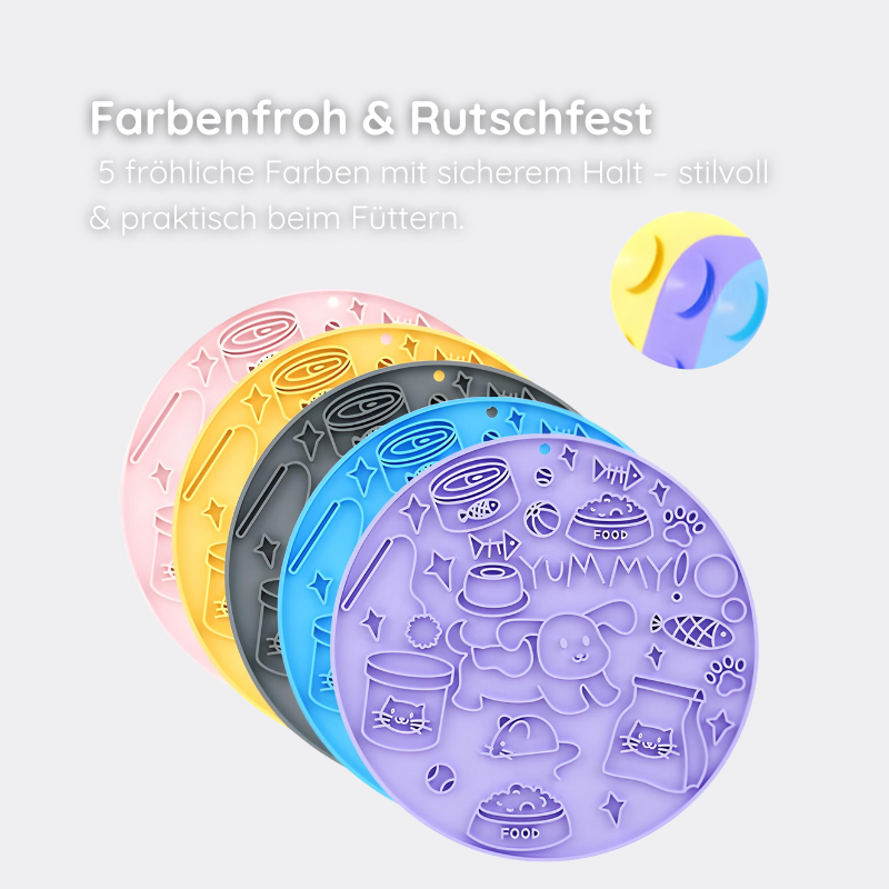 Rutschfeste Leckmatte – BPA-frei für Hunde Happylittlepaws