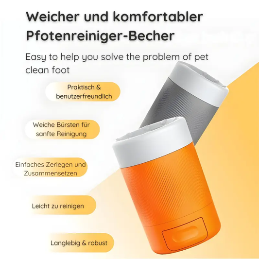 Pfotenwaschbecher – Silikon & Rutschfest - Happylittlepaws