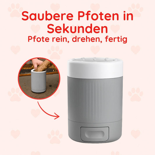 Pfotenwaschbecher – Saubere Pfoten in Sekunden Happy Little Paws