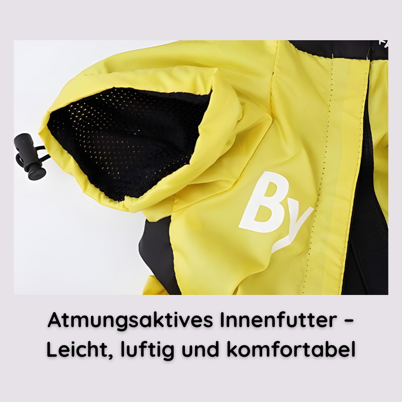 Stylische Hunde-Regenjacke – Wasserdicht Happylittlepaws
