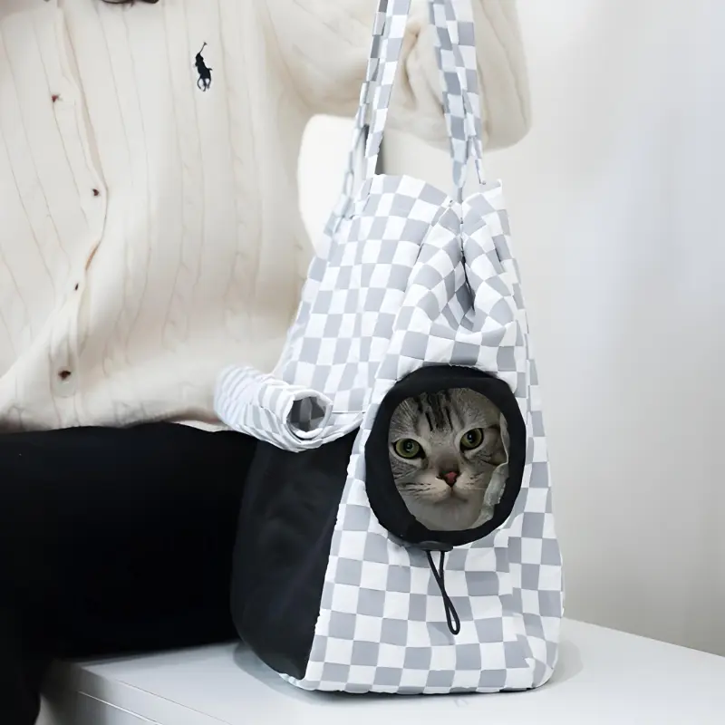 Tragetasche für Katzen – Bequem & Stylisch - Happylittlepaws