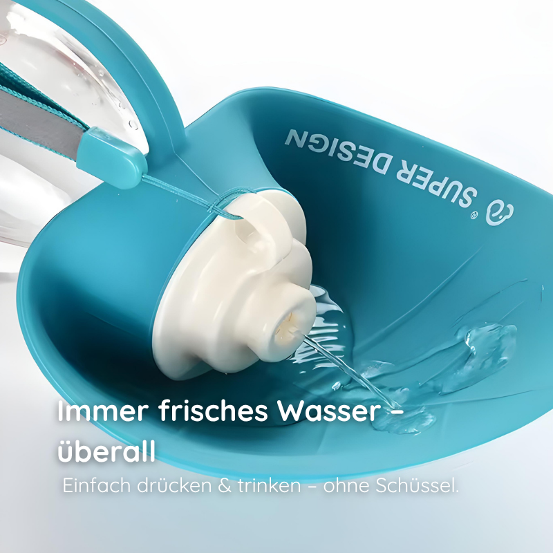 Trinkflasche mit Blattdesign Happylittlepaws