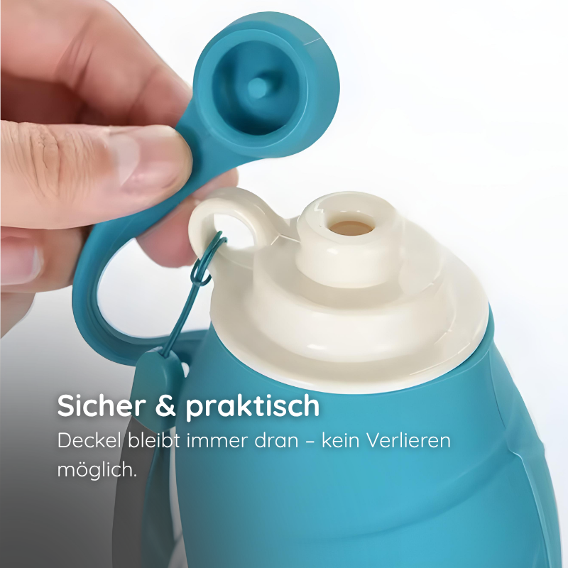 Trinkflasche mit Blattdesign Happylittlepaws