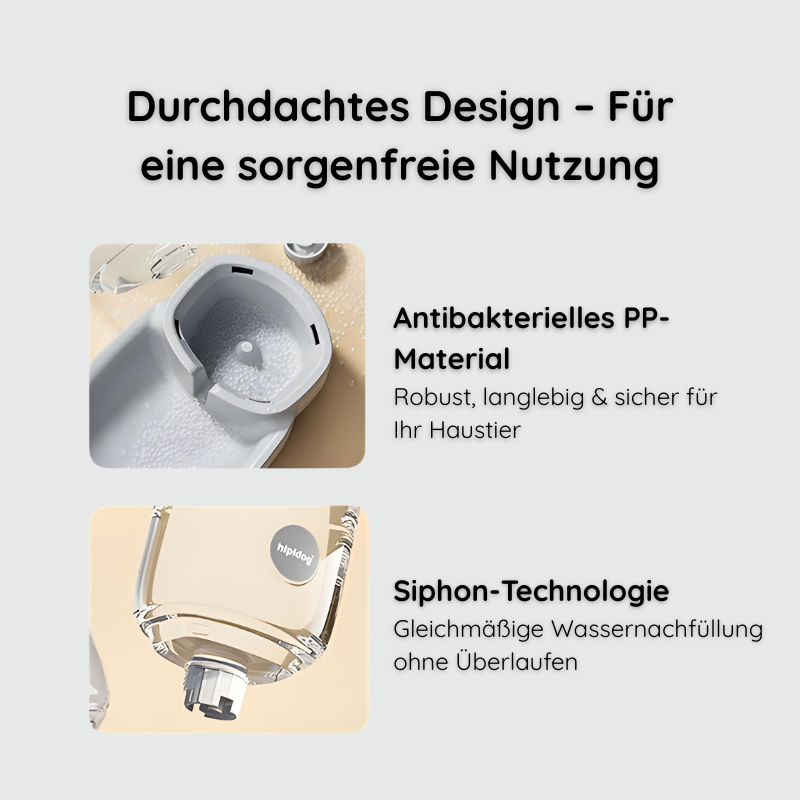 Wasserspender für Haustiere – Automatisch & BPA-frei Happylittlepaws