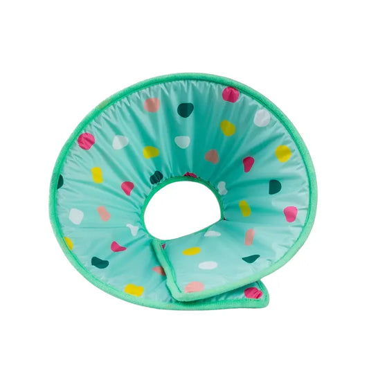 Weiche Haustier-Halskrause – Gepolstert, Wasserdicht & Bunt - Happylittlepaws