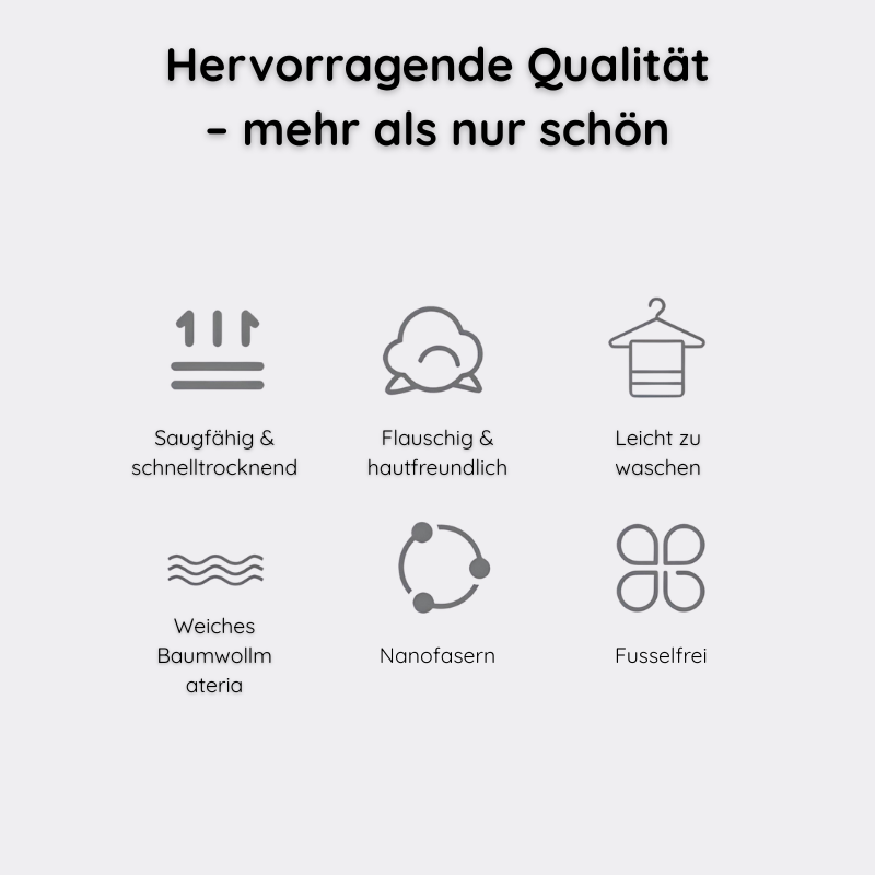 Zweiseitiges Mikrofaser-Handtuch – Saugstark & Weich Happylittlepaws