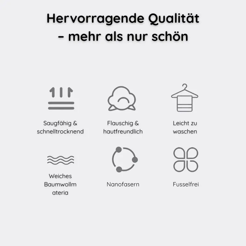 Zweiseitiges Mikrofaser-Handtuch – Saugstark & Weich Generic