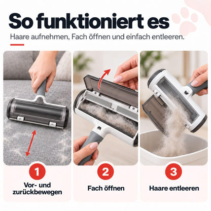 Tierhaarentferner für Sofa & Möbel – selbstreinigend