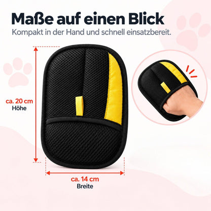 Clothing hair remover – reusable cleaning glove