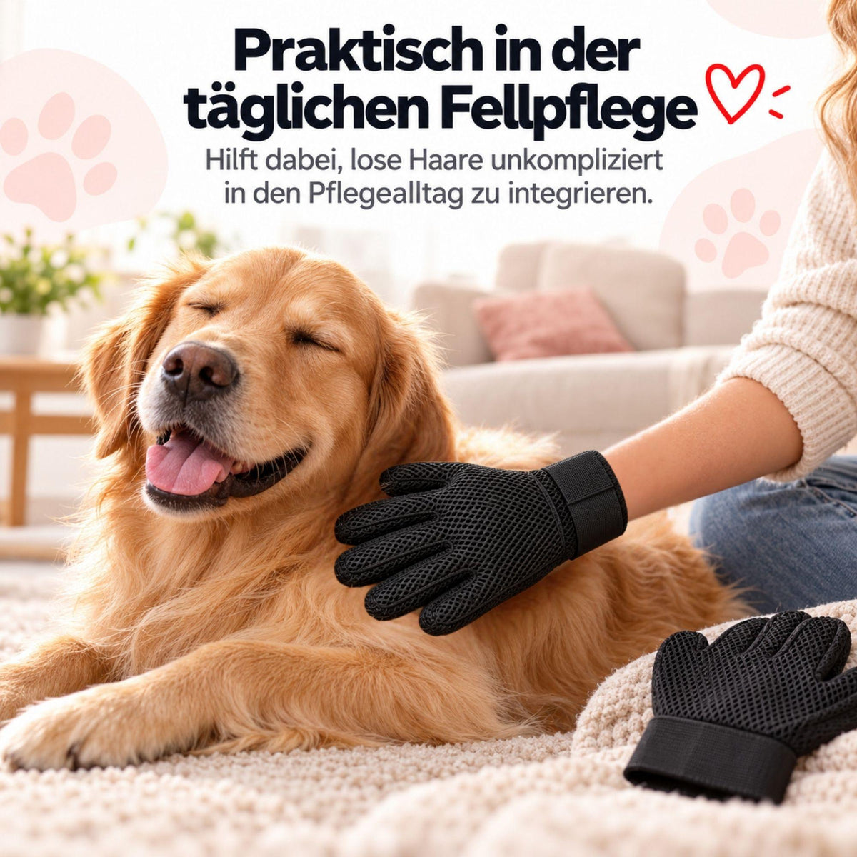 Grooming Glove Set for Dogs & Cats