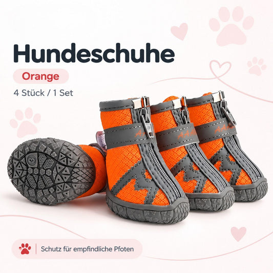 Atmungsaktive Hundeschuhe – Rutschfest & Wasserdicht