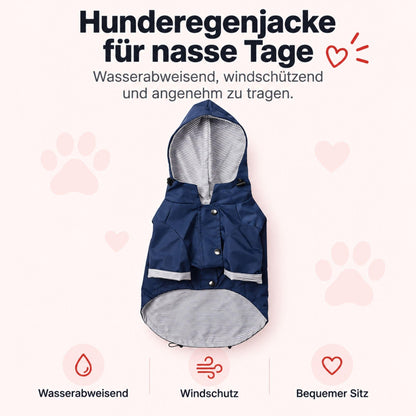 Regenjacke für Hunde – Stilvoll & Wasserfest