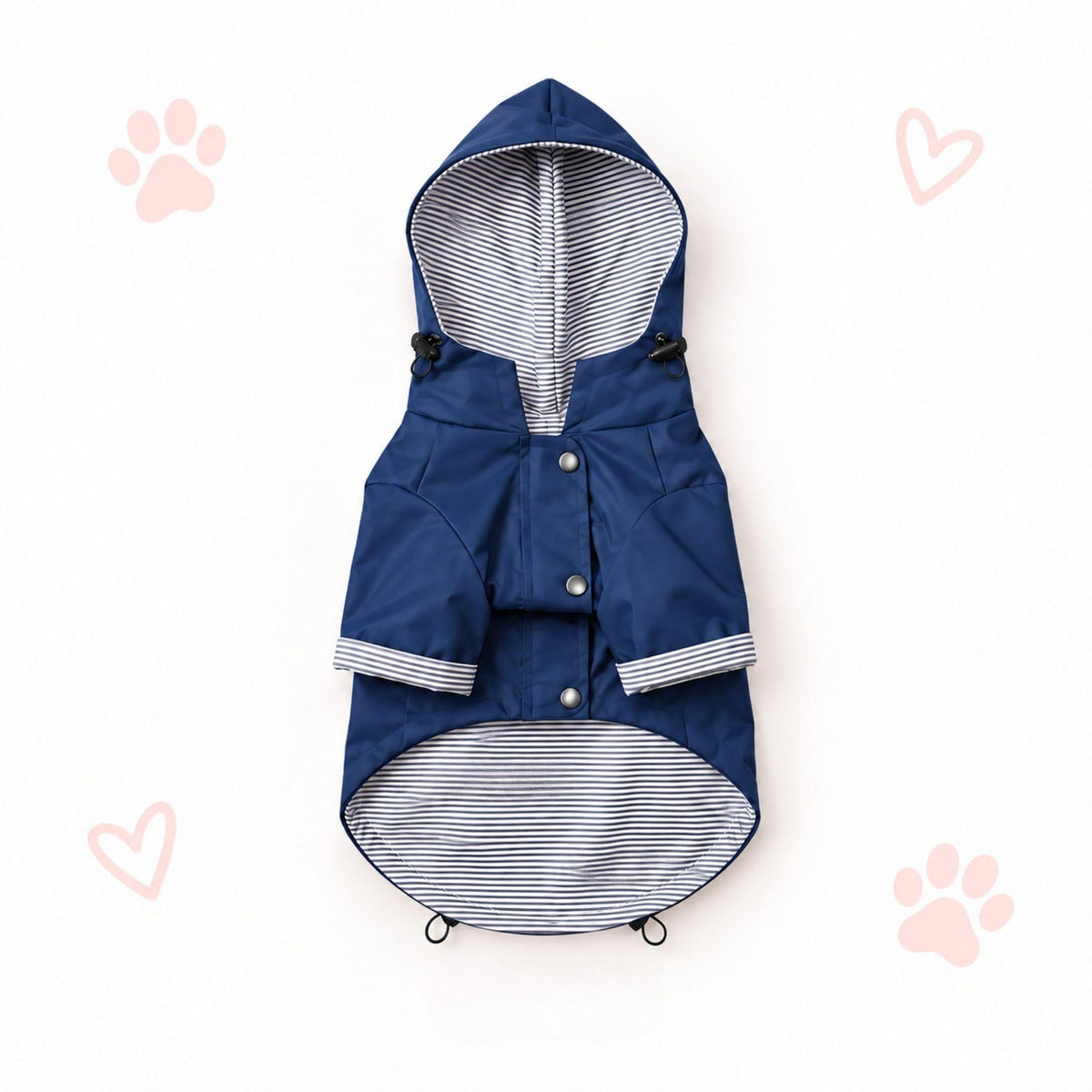 Regenjacke für Hunde – Stilvoll & Wasserfest