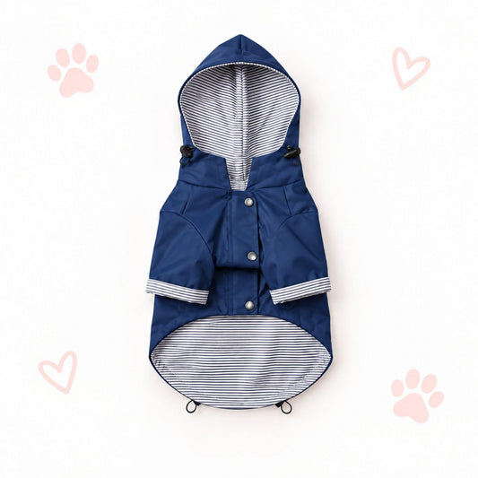Regenjacke für Hunde – Stilvoll & Wasserfest