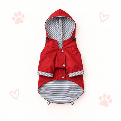 Regenjacke für Hunde – Stilvoll & Wasserfest