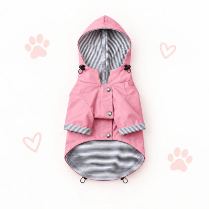 Regenjacke für Hunde – Stilvoll & Wasserfest