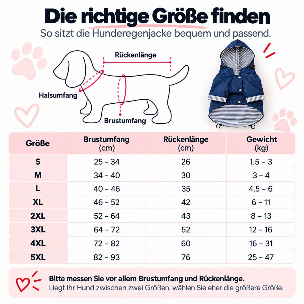Herbst-Bundle für nasse Tage – Regenjacke + Hundeschuhe
