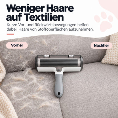 Tierhaarentferner für Sofa & Möbel – selbstreinigend