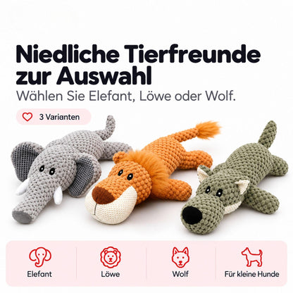Beißfestes Plüsch-Hundespielzeug für kleine Hunde