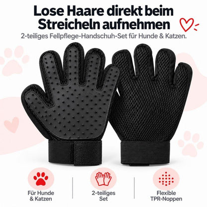 Grooming Glove Set for Dogs & Cats