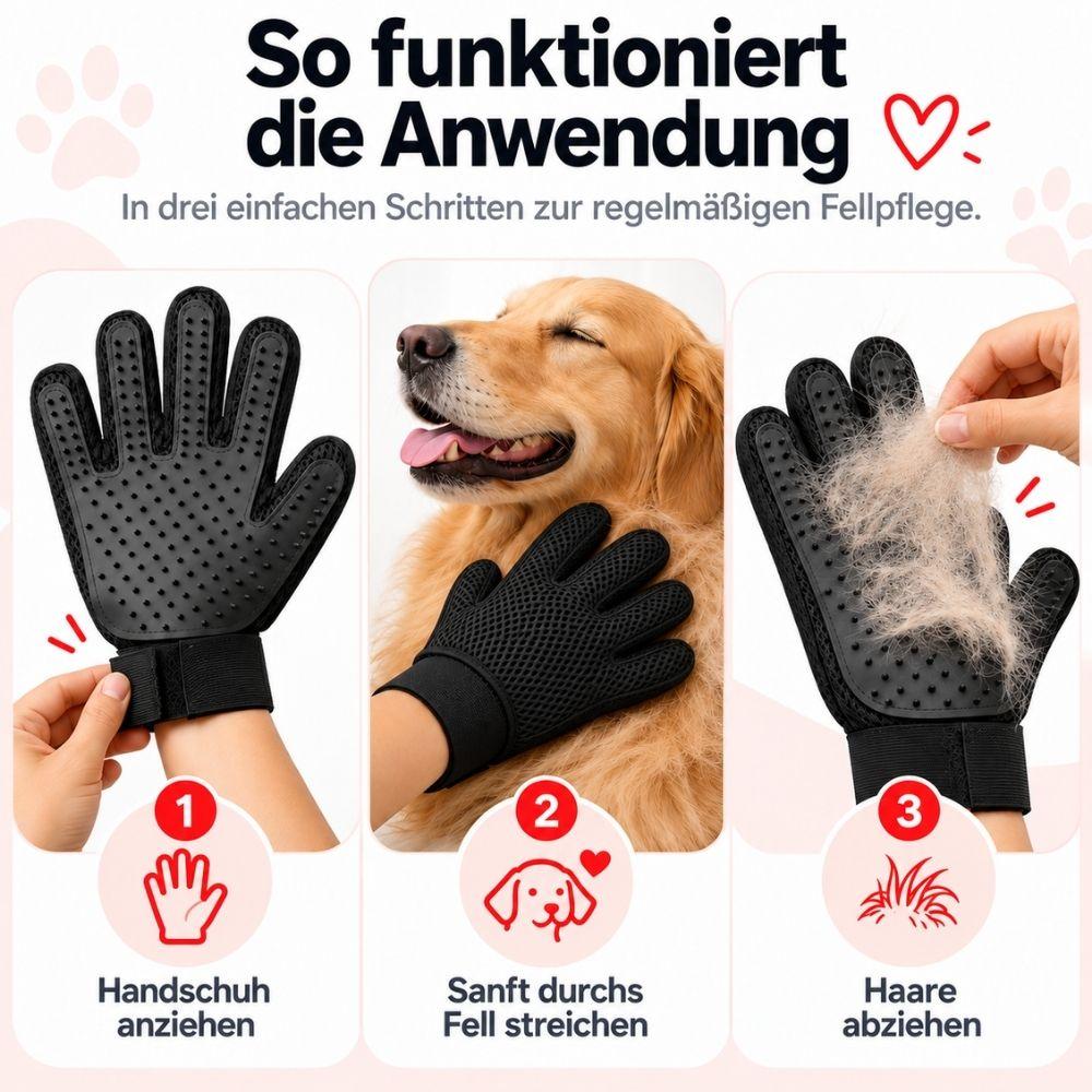 Grooming Glove Set for Dogs & Cats