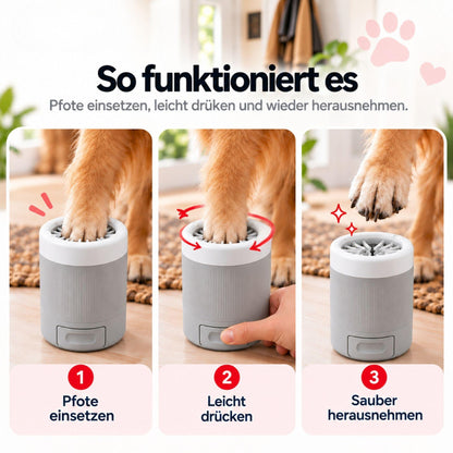 Paw cleaner for dogs