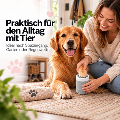Paw cleaner for dogs