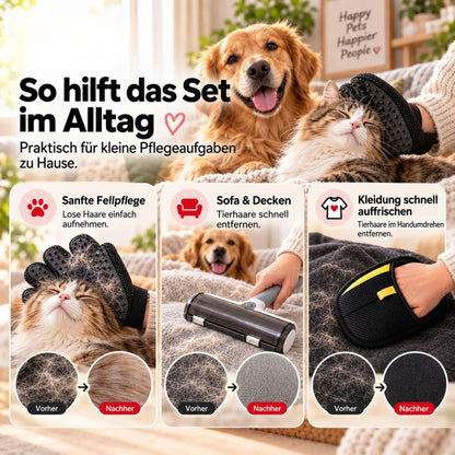 Care Set for Fur, Textiles & Paws
