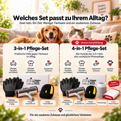 Care Set for Fur, Textiles & Paws