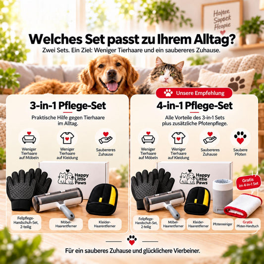 Care Set for Fur, Textiles & Paws