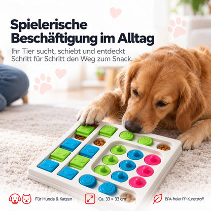 Intelligenzspielzeug – 4 Modelle für Hunde & Katzen