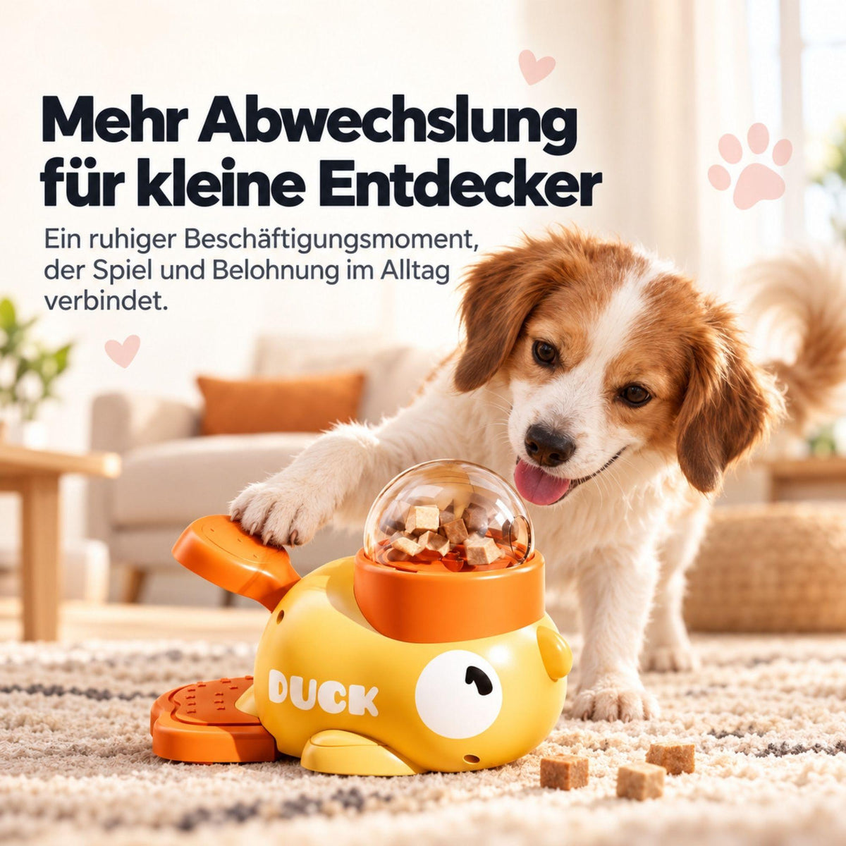 Snack-Ente für Hunde & Katzen
