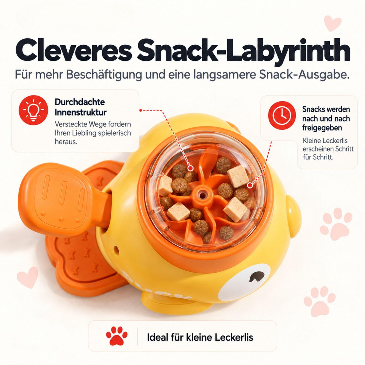 Snack-Ente für Hunde & Katzen