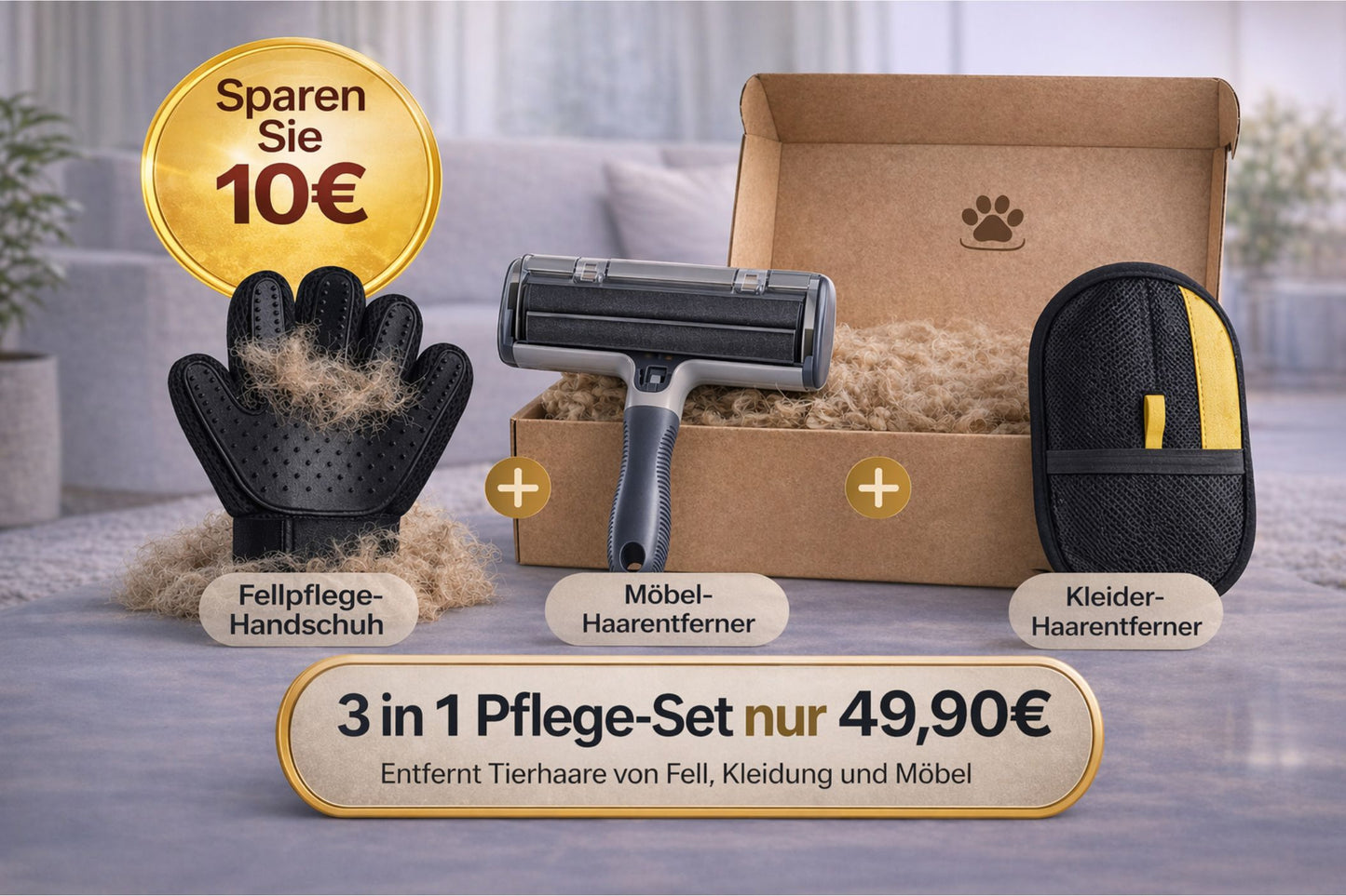 Pflege-Set – Sauberes Zuhause in 3 oder 4 Schritten