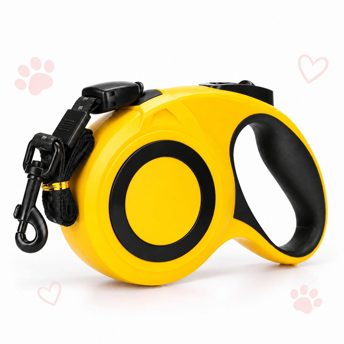 Flexi-Hundeleine mit Spender – Reflektierend & Sicher