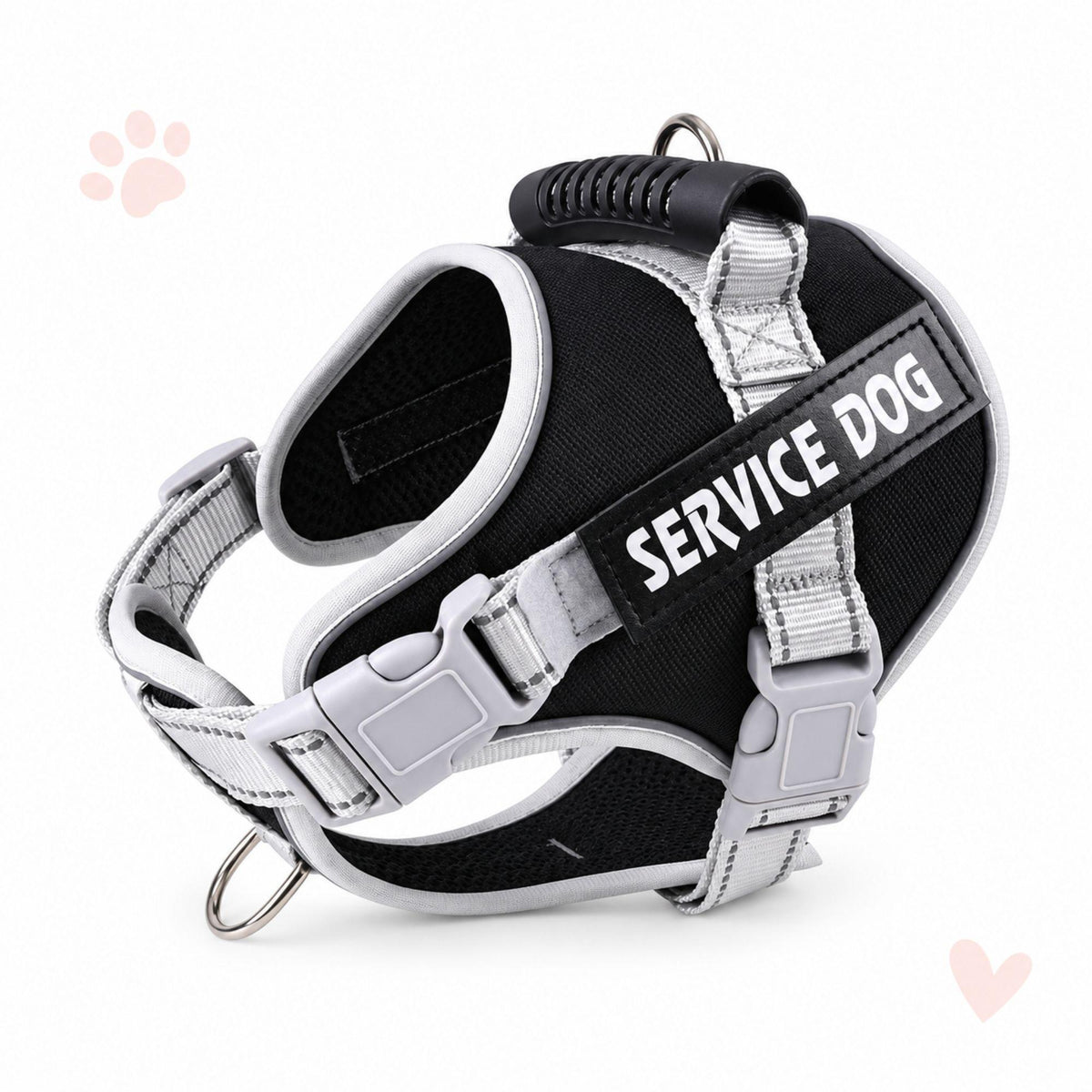 Reflektierendes Hundegeschirr, sicher & verstellbar